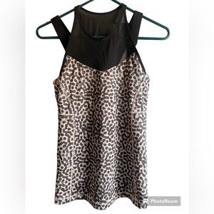 Lululemon Sz 4 Animal Print tank top